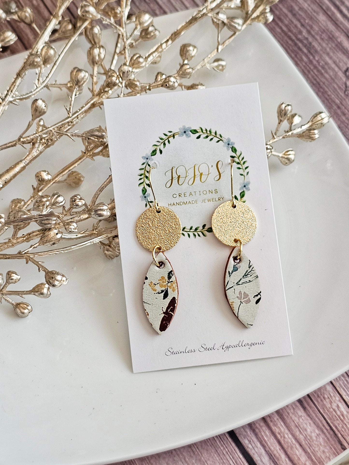 Mini Leaf Dangles
