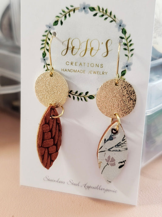 Mini Leaf Dangles