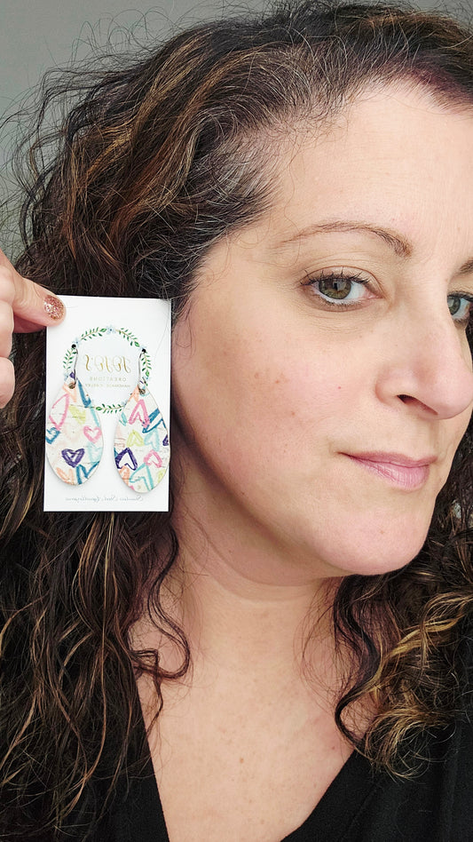 Teardrop Crazy Hearts