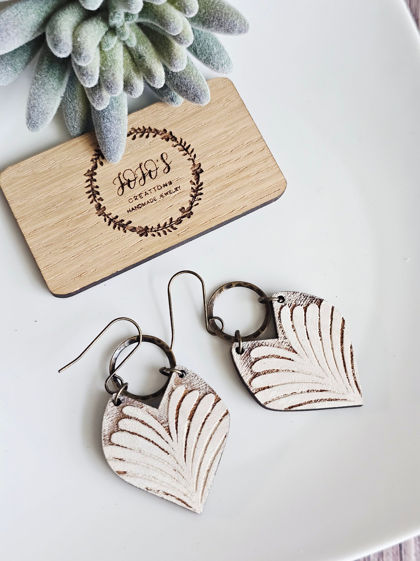 Whimsical Earring (Wood)