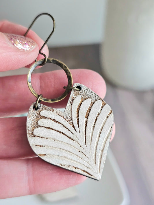 Whimsical Earring (Wood)