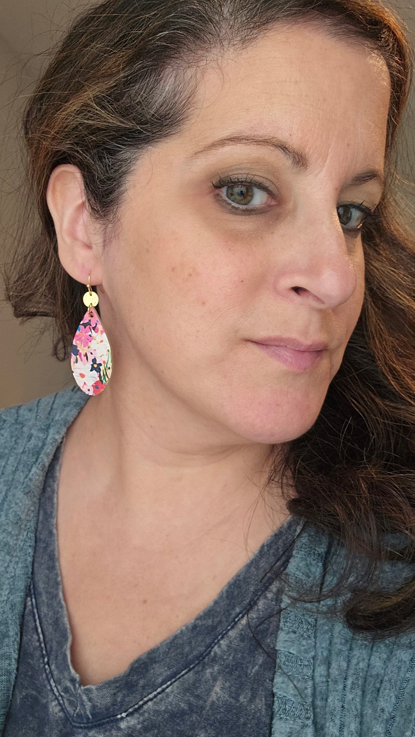 Set of 3 Floral Earrings