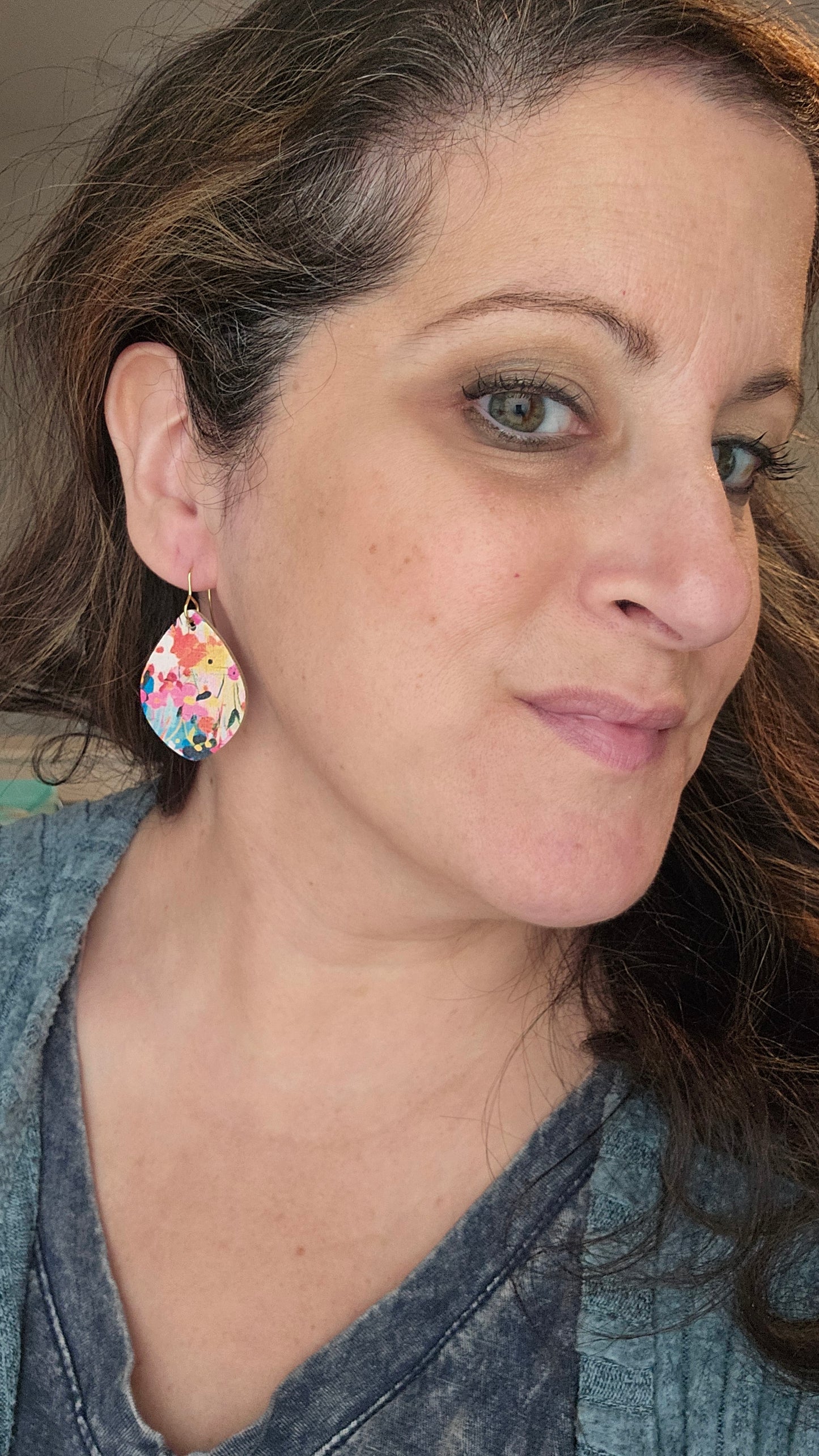 Set of 3 Floral Earrings