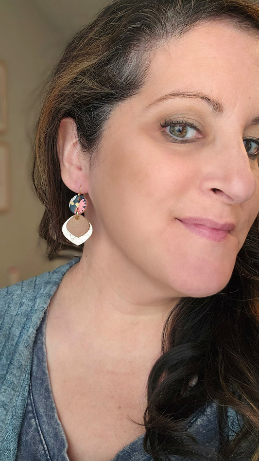 Pattern Mixed Earring