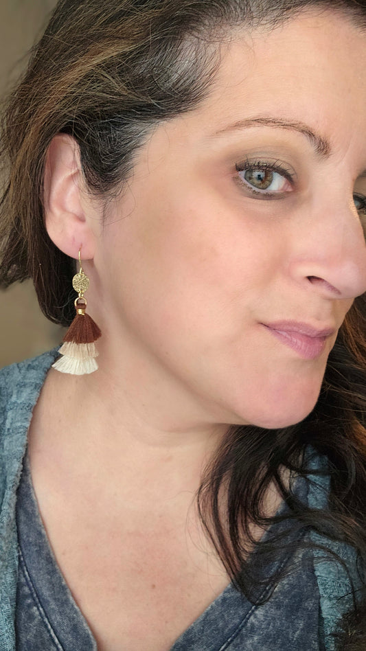 Chocolate Cream Tassels