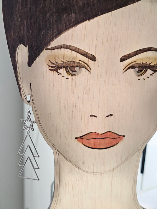 Brass Tree bling with Star