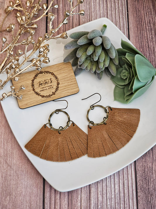 Fan Fringe Earring