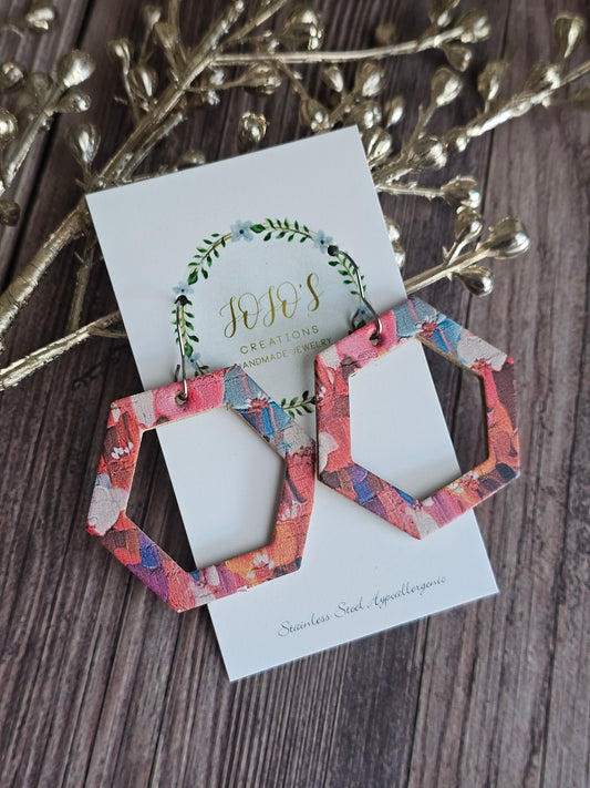 Hex Floral Splash