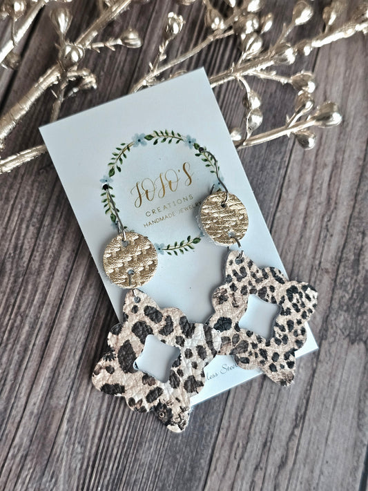 Leopard Diamond Drop