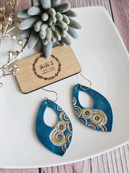 Mixed Metallic Earrings