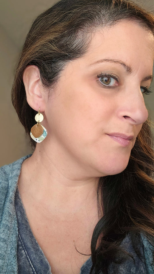 Dainty WaterColor Earrings