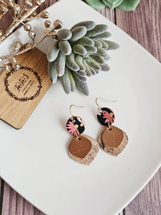 Pattern Mixed Earring