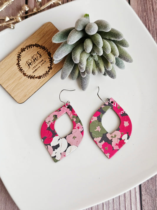 Pretty Colorful Drop Earrings