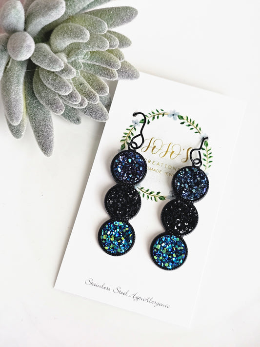 Druzy Dangles