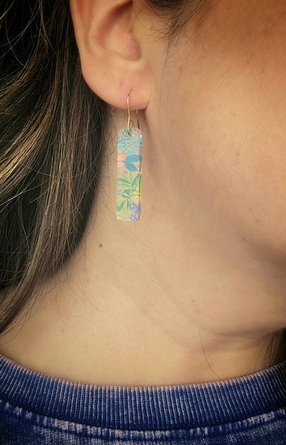 Clear Acrylic Floral Bars