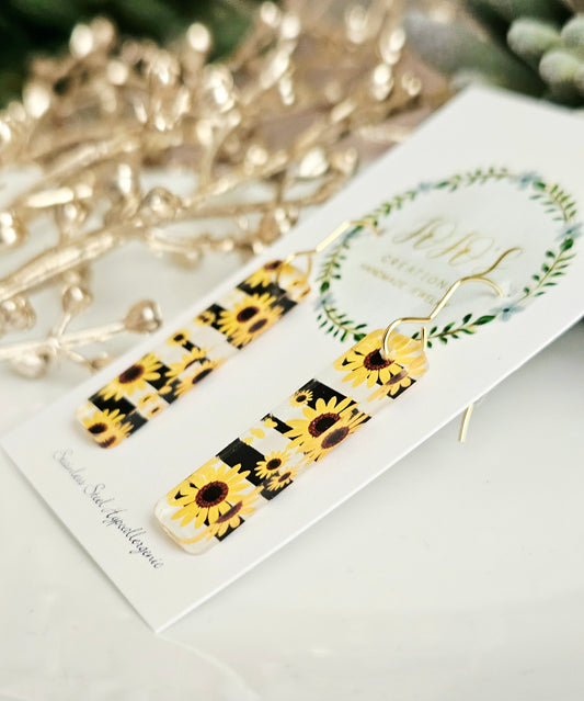 Acrylic Sunflower Bars