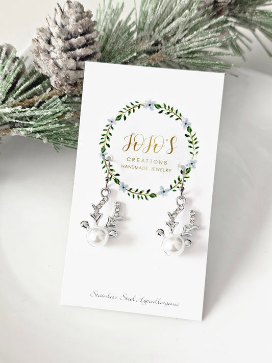 Reindeer Earrings