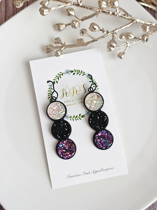 Druzy Dangles