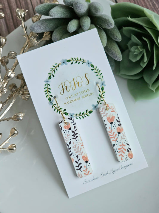 Acrylic Floral bar